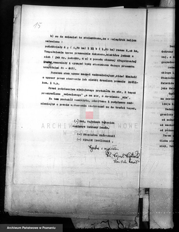 image.from.unit.number "Nadzór nad gospodarką w lasach majętności Kwiatków powiat ostrowski"