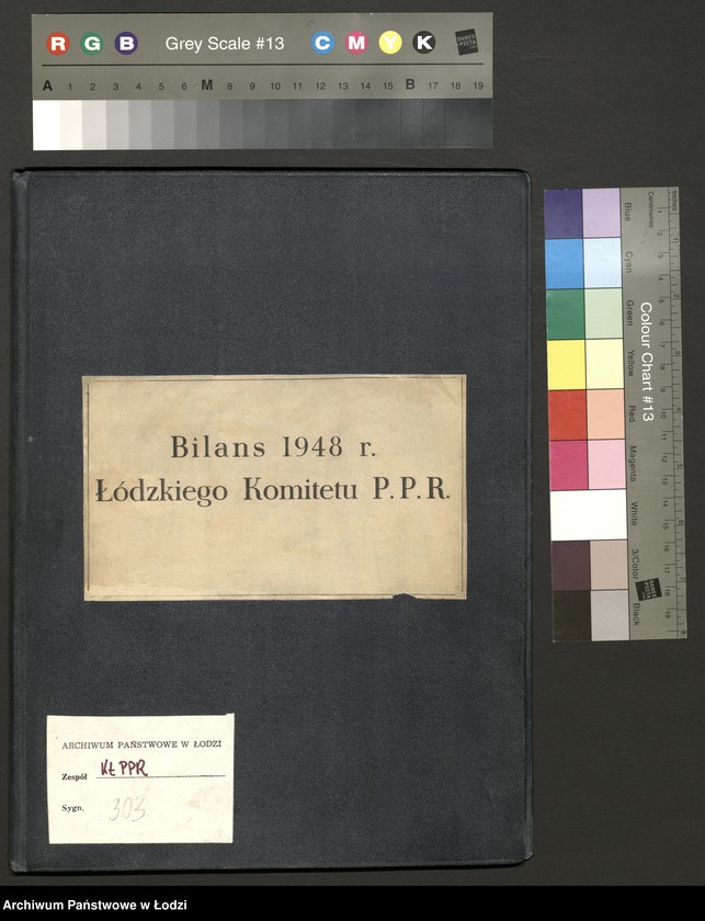 Obraz 2 z jednostki "Bilans Komitetu Miejskiego PPR w Łodzi sporządzony na dzień 31grudnia 1948 r."