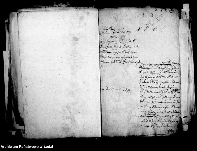 Obraz 20 z jednostki "Akta tyczące się obław i nadzwyczajnych rewizji"