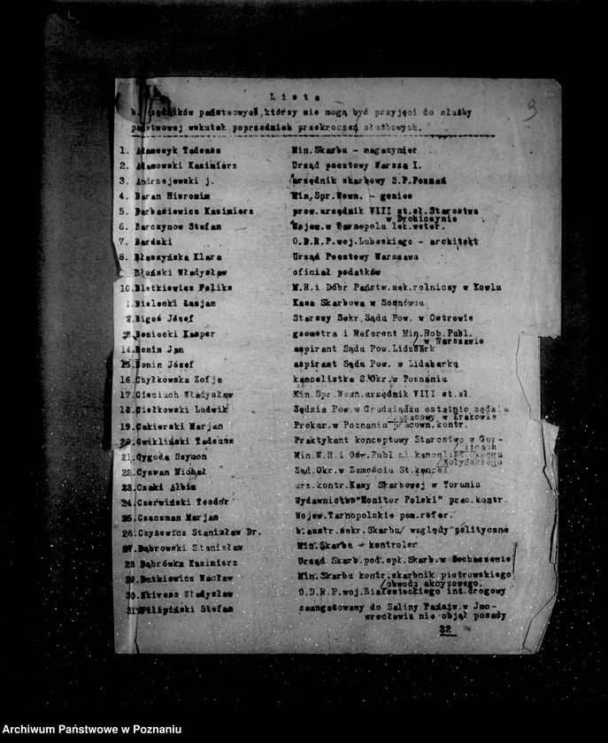 Obraz 7 z jednostki "/Okólniki Wojewody i władz zwierzchnich dotyczące urzędników i metod zarządzania/"