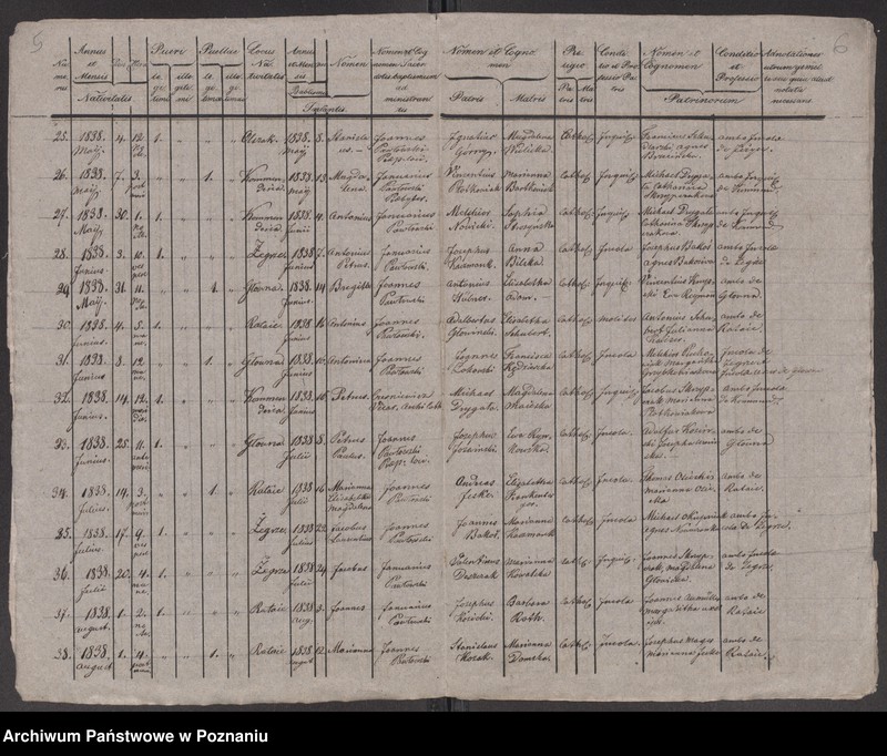 Obraz 5 z jednostki "Księga urodzeń, małżeństw i zgonów"