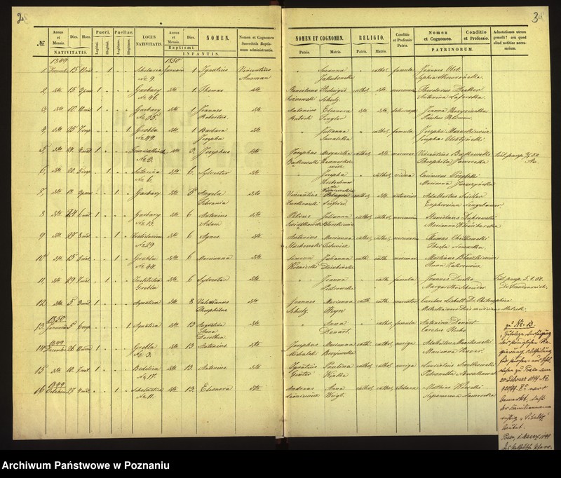 Obraz 3 z jednostki "Księga urodzin"