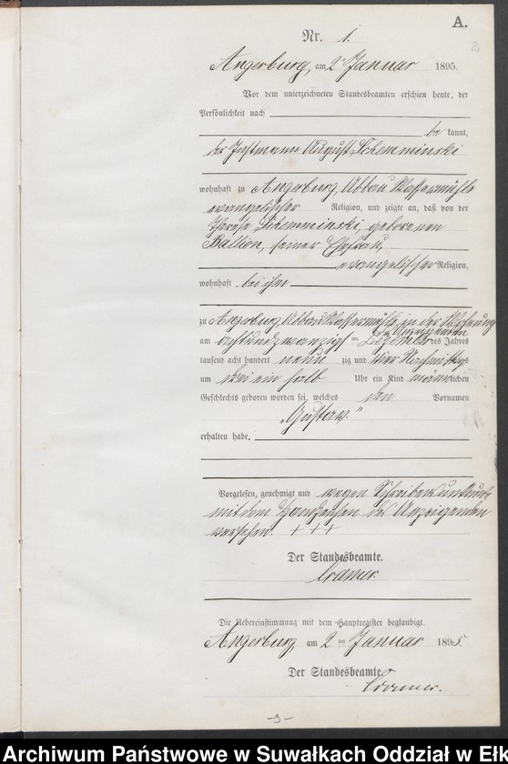 image.from.unit.number "Geburts-Neben-Register des Preussischen Standes-Amtes Angerburg Kreis Angerburg"