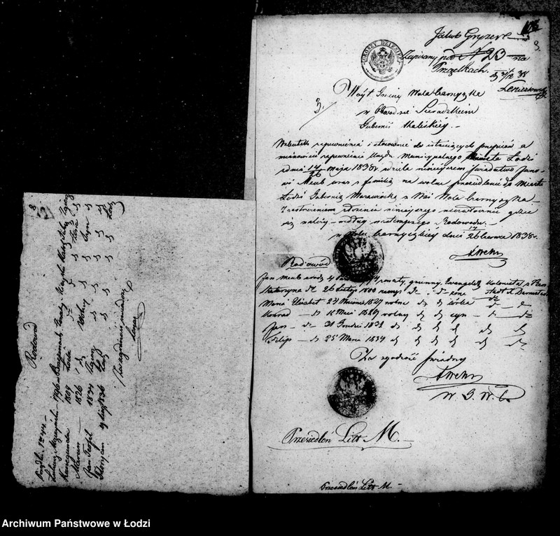 Obraz 11 z jednostki "Akta tyczące się przesiedlenia"