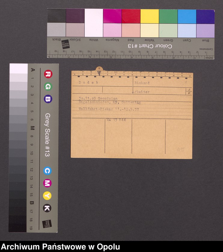 Obraz 3 z jednostki "[Dudek Richard, ur. 30.11.1909 Gwozdzian]"