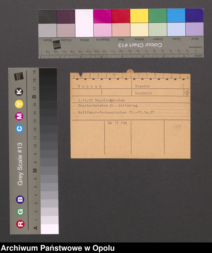 Obraz 3 z jednostki "[Buczek Theodor, ur. 2.10.1888 Nagelschmieden]"