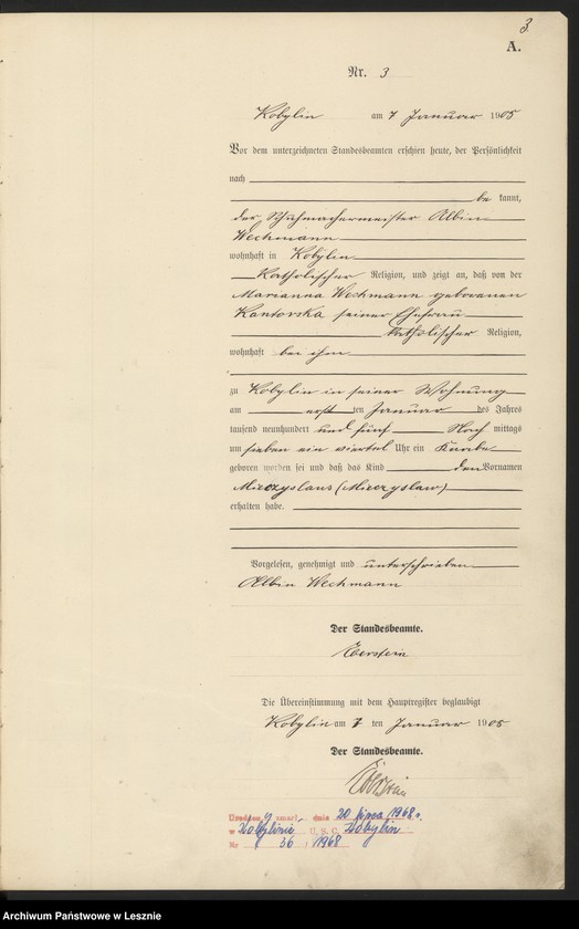 Obraz 6 z jednostki "[Księga urodzeń]"