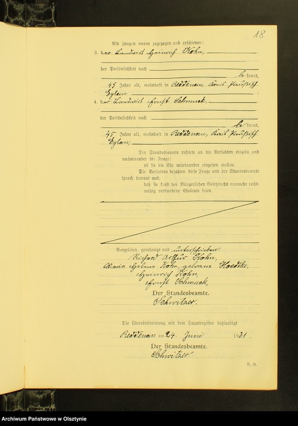 image.from.unit.number "Heiraths-Neben-Register Nr 1 - 16 [ Księga małżeństw - wtóropis ]"