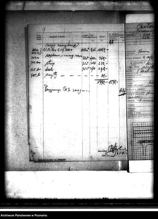 image.from.unit.number "/Oszacowanie budynków majątku Czołowo powiatu kaliskiego należących do Skarbu Państwa"