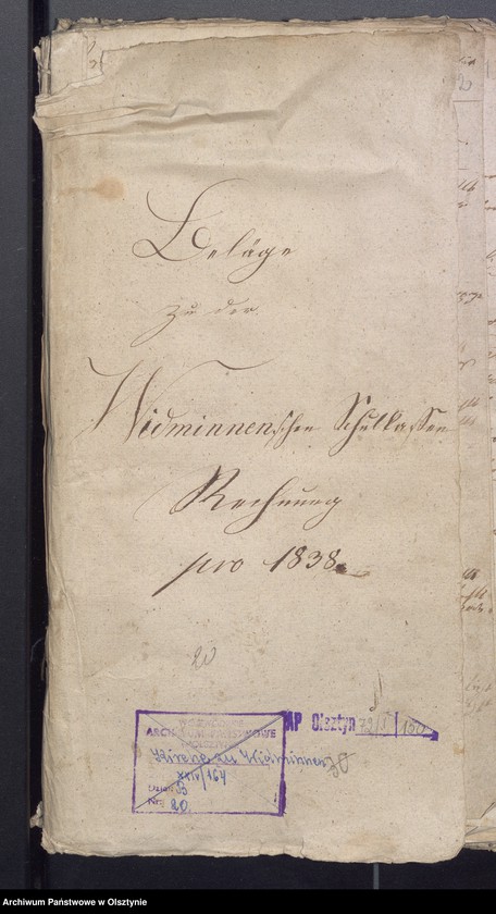 image.from.unit.number "Beläge zu der Widminnenschen Schul-Kassen Rechnung"