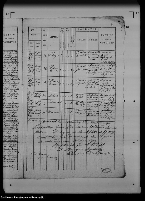 image.from.unit.number "[Kopie ksiąg metrykalnych parafii Drohojów z filiami Hnatkowice, Trójczyce, Zabłotce (dekanat Radymno)]"