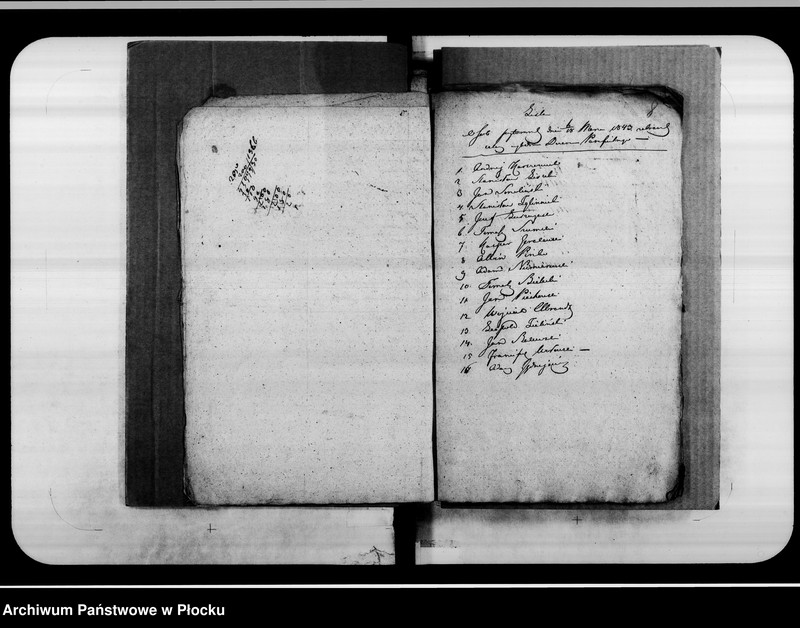 Obraz 10 z jednostki "Akta tyczące się Dozoru Kościoła Parafii Płockiej i Domu Schronienia Starców, vol. I"