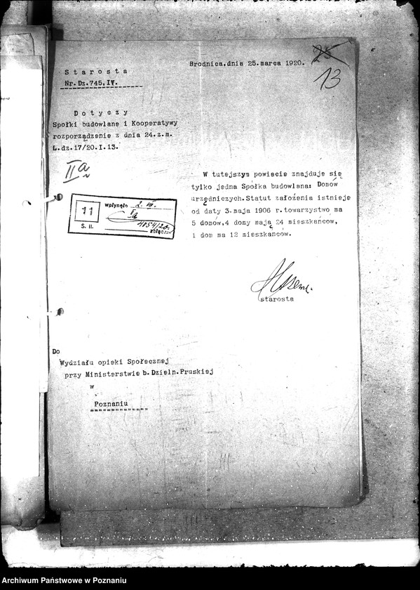 Obraz 17 z jednostki "Kooperatywy [spis kooperatyw i spółek budowlanych, urzędniczych i robotniczych]"