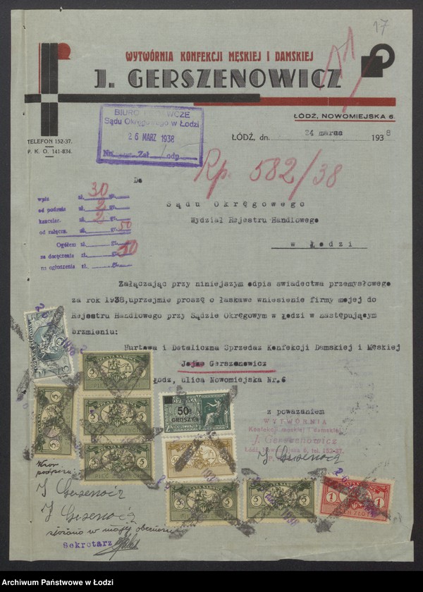 Obraz 19 z jednostki "Jojne Gerszonowicz- hurtowa i detaliczna sprzedaż konfekcji damskiej i męskiej"