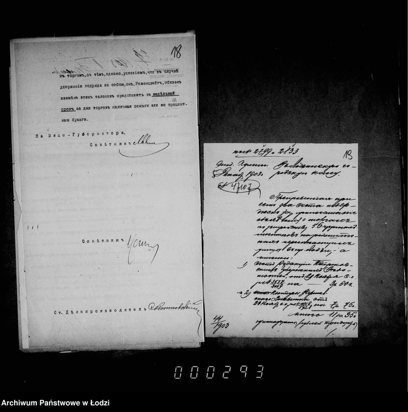 Obraz 14 z jednostki "O postrojke 56 čugunnych mostov na tejnštokach, a može 4 ch kamennych mostov na kanavach peresekajuščich ulicy: Dolgoju, Konstantinovskoju, Panskuju i Benedikta i takže po Karolevskomu šosse"