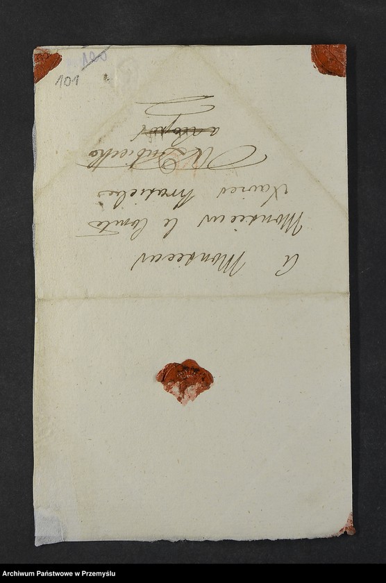 Obraz 6 z kolekcji "Ludzie listy piszą - korespondencja Krasickich111"