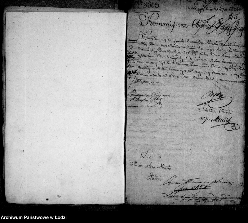 Obraz 20 z jednostki "Akta tyczące się zmian właścicieli placów czynszowych w Nowym Mieście"