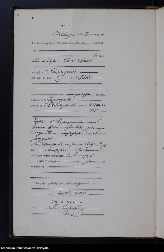 image.from.unit.number "Sterbe-Haupt-Register Nr 1 - 200"