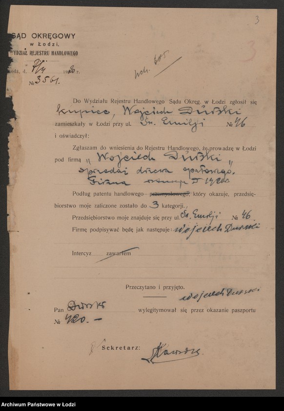 Obraz 5 z jednostki "Wojciech Durski – sprzedaż drzewa opałowego"