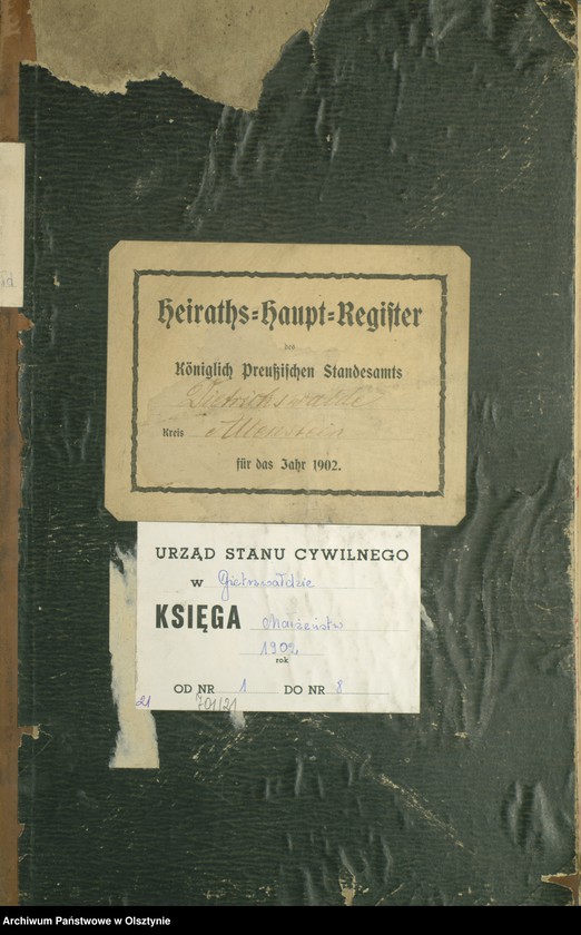 image.from.unit.number "Heiraths-Haupt-Register Nr 1 - 8"