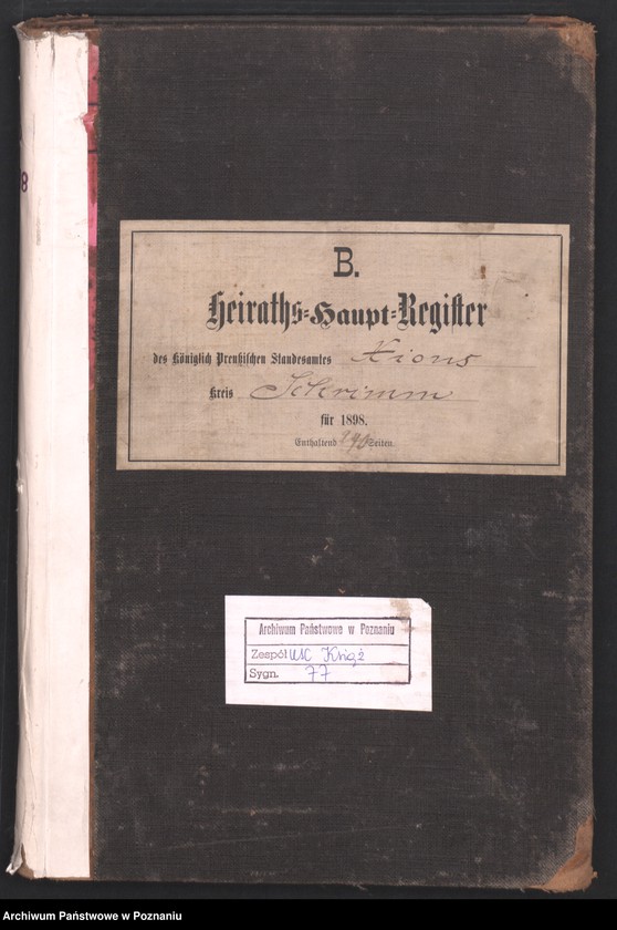 image.from.unit.number "Księga małżeństw"
