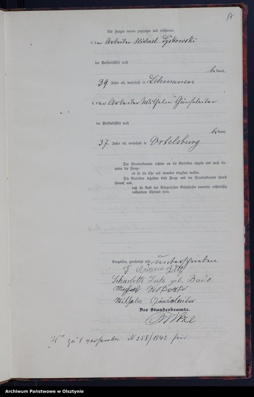 image.from.unit.number "Heirats-Haupt-Register Nr 1 - 24"