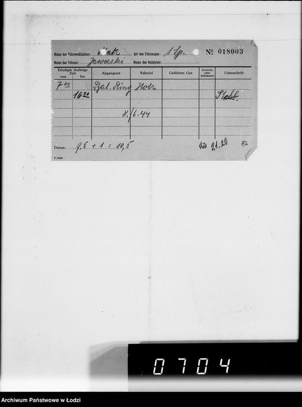 Obraz 17 z jednostki "G.Matz [rachunki za dostawy towarów dla Getta]"