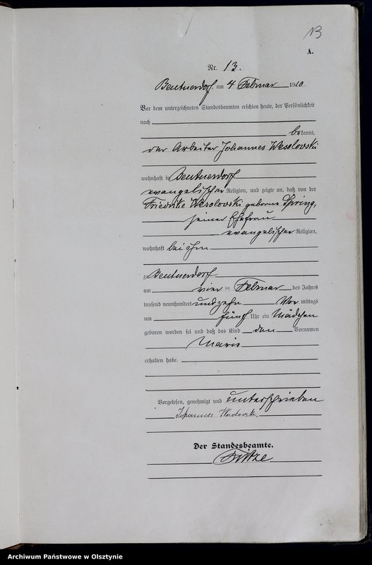 image.from.unit.number "Geburts-Haupt-Register Nr 1 - 200"