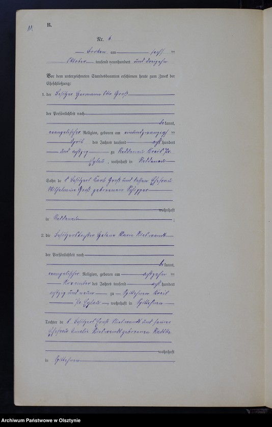 image.from.unit.number "Heiraths-Neben-Register Nr 1 - 7 [ Księga małżeństw - wtóropis ]"