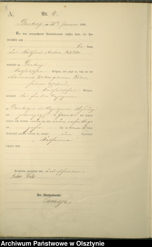 image.from.unit.number "Geburts-Haupt-Register Nr 1 - 50"