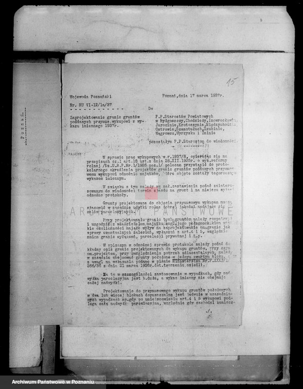 Obraz 20 z jednostki "Majątek Kosztowo powiatu wyrzyskiego przymusowy wykup"