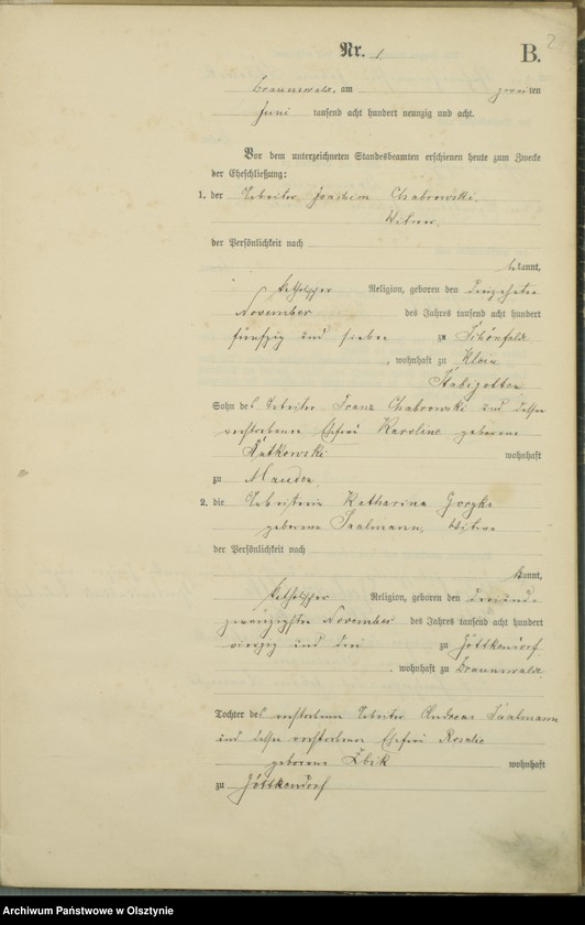 image.from.unit.number "Heiraths-Haupt-Register Nr 1 - 12"