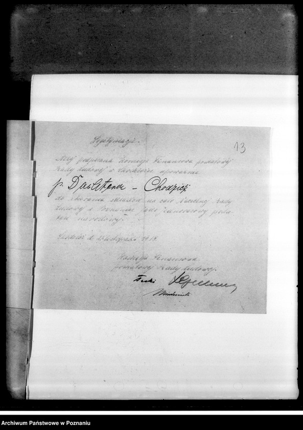 Obraz 16 z jednostki "Korespondencja, wytyczne, listy składek członkowskich"