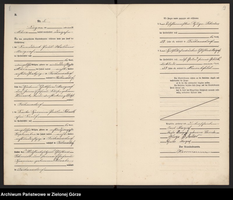 Obraz 7 z jednostki "[Księga małżeństw]"