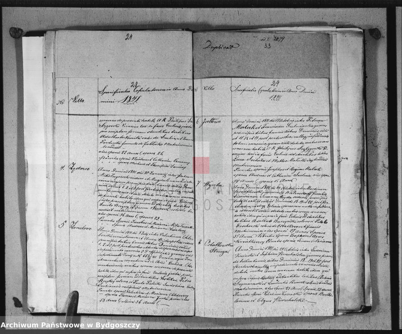 image.from.team "Akta metrykalne parafii rzymskokatolickiej w Chomętowie, pow. Szubin"