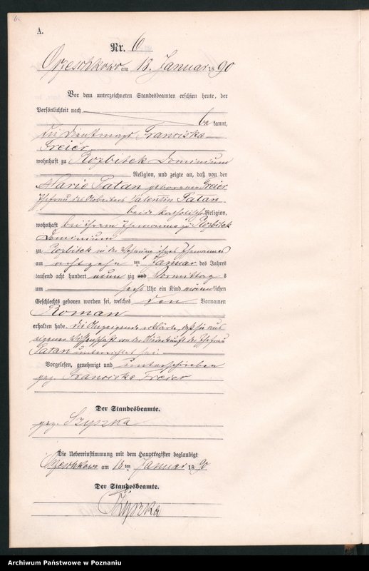 Obraz 6 z jednostki "Księga urodzeń"