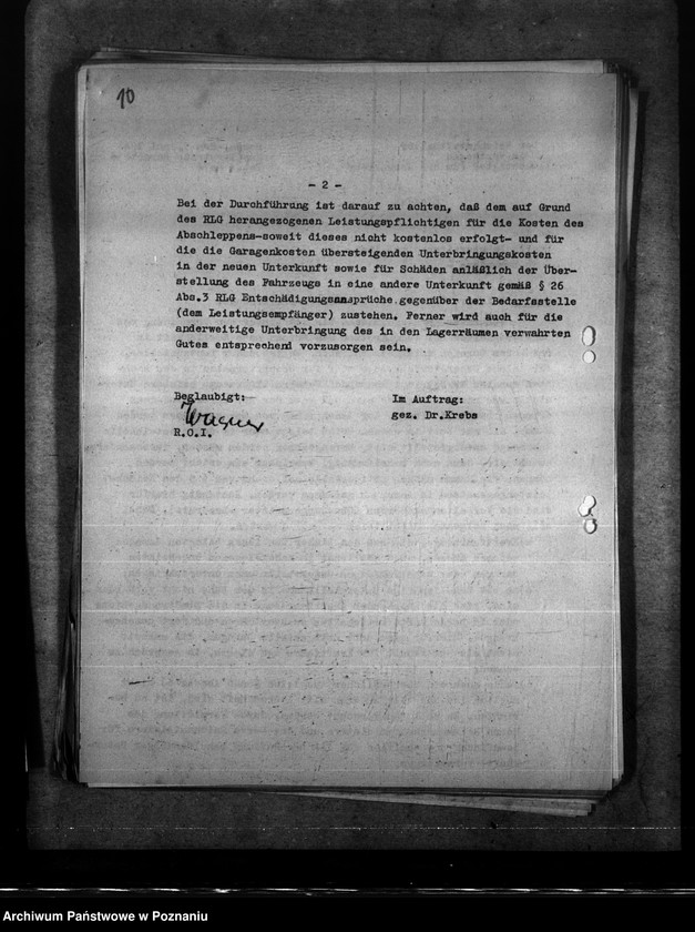 Obraz 14 z jednostki "Rundschreiben"