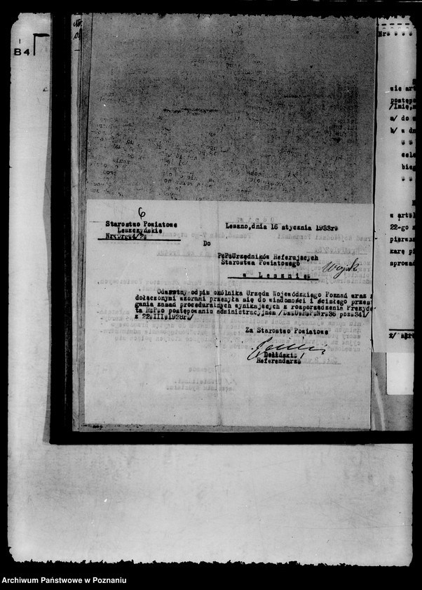 Obraz 11 z jednostki "Zbiór ogólników władz nadrzędnych"