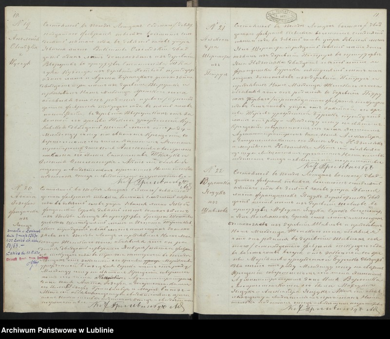 Obraz 9 z jednostki "Księga urodzeń, małżeństw i zgonów"