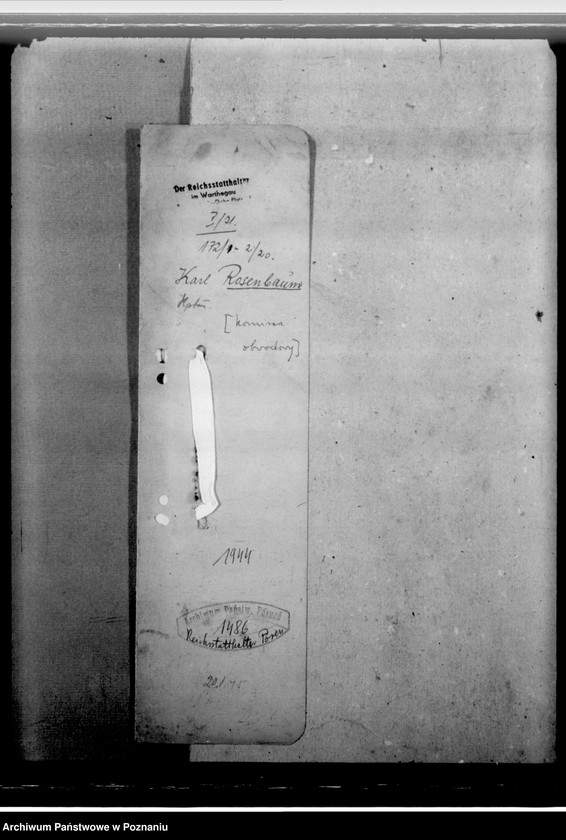 Obraz 4 z jednostki "Rosenbaum, Karl - komisarz obwodowy"