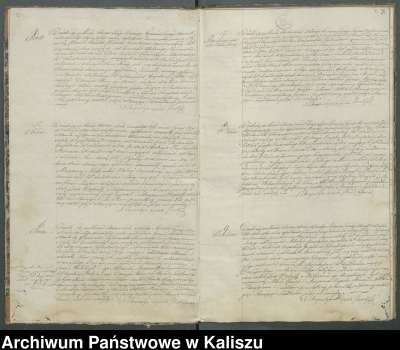 Obraz 6 z jednostki "Książka duplikat aktów urodzeń, zaślubień i zejść"