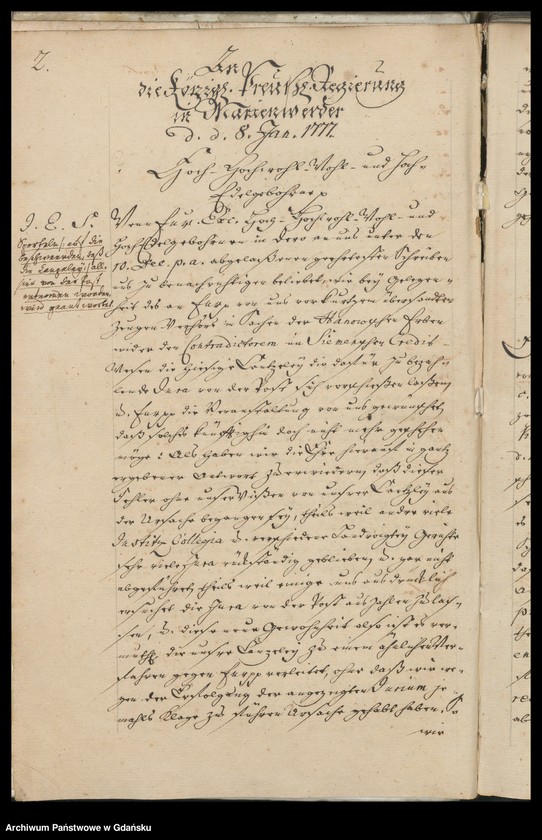 image.from.unit.number "[Liber missivarum]. Register der in vorstehenden Briefen […] enthaltenen Materien. [Indeks adresatów]"