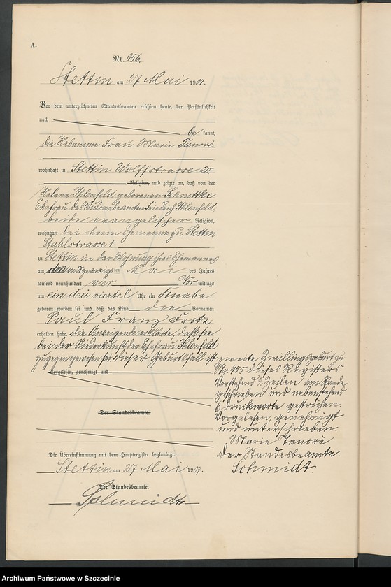 image.from.unit.number "Geburts-Register (Neben-Register) Band III"