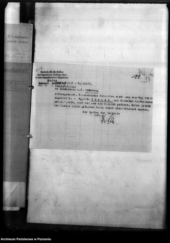 Obraz 17 z jednostki "Otto Krause aus Rosenthal, Kreis Grandenz (Grudziądz)"