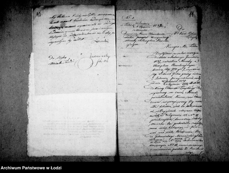 Obraz 12 z jednostki "Akta tyczące się monet"