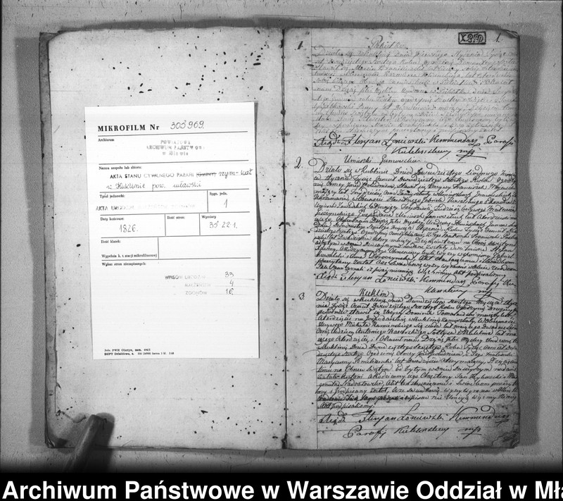 image.from.unit.number "Akta urodzin, małżeństw i zgonów"