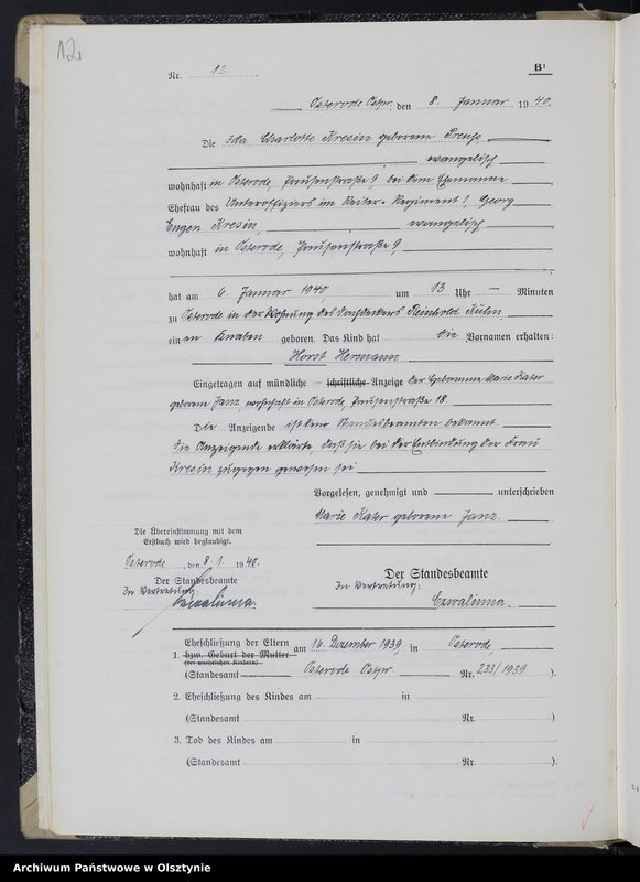 image.from.unit.number "Geburtenbuch-Zweitbuch Tom I,Nr 1 - 395"
