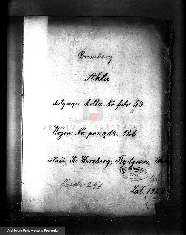 Obraz 4 z jednostki "Fabryka mebli własność Herzberg - Bydgoszcz - Okole nr woj. kotła 126"