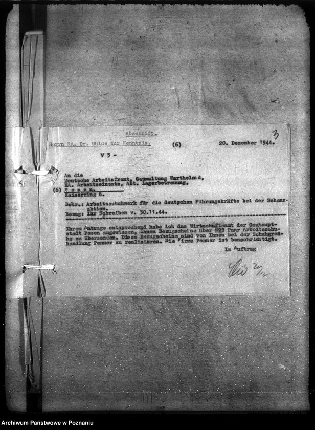 Obraz 7 z jednostki "Verwertete Warschauer Räumungsgüter"