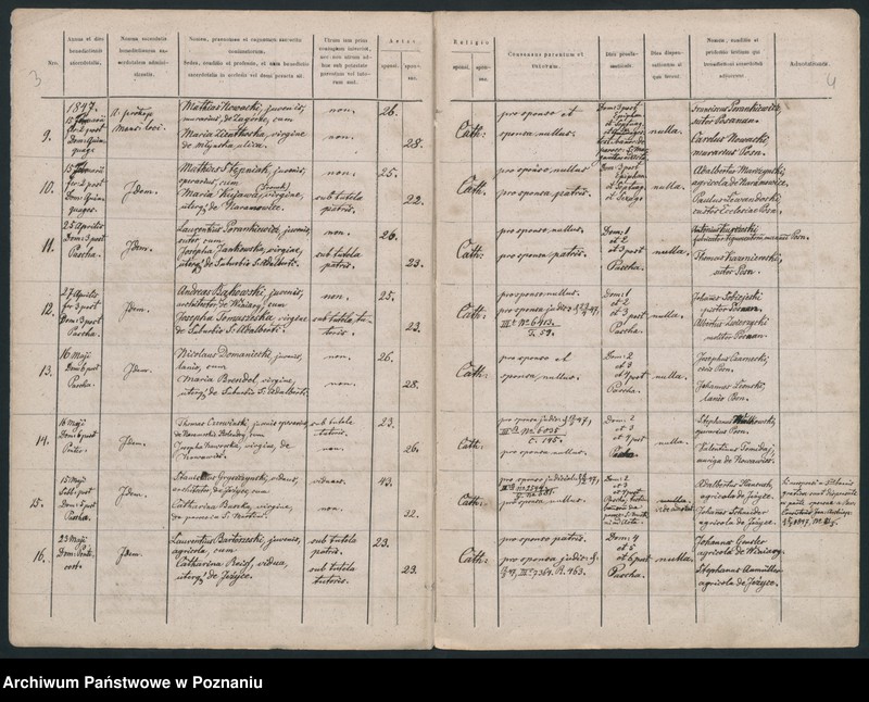 Obraz 4 z jednostki "Księga małżeństw"